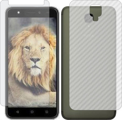 MOBART Front and Back Tempered Glass for INTEX AQUA LIONS T1(Pack of 2)