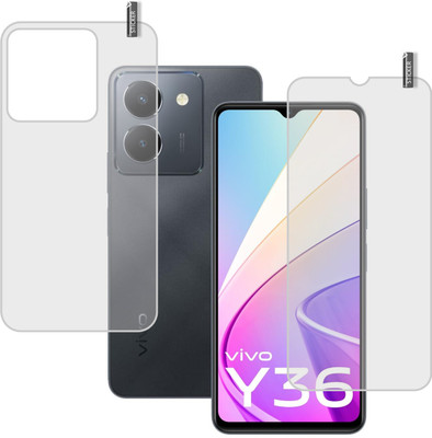RICHTECH Front and Back Tempered Glass for VIVO Y36(Pack of 2)