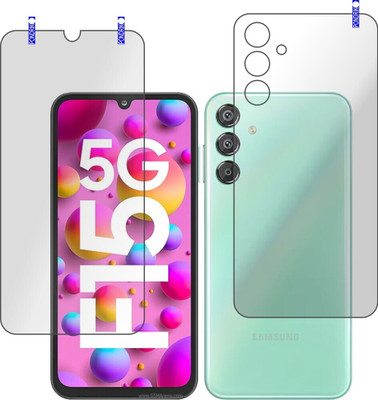 Cinzia Front and Back Tempered Glass for SAMSUNG Galaxy F15 5G(Pack of 2)