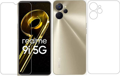 4 YARDS Front and Back Tempered Glass for Realme 9i 5G(Pack of 1)