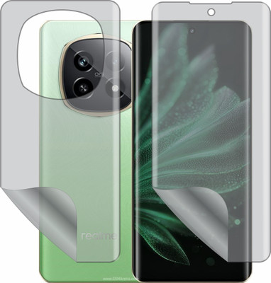 Mobling Front and Back Tempered Glass for Realme P2 Pro (Edge To Edge TPU Full Coverage)(Pack of 1)