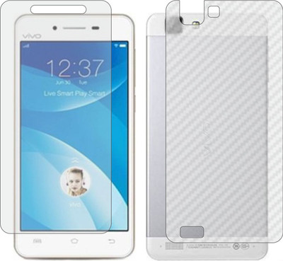 Fasheen Front and Back Tempered Glass for Vivo V1(Pack of 2)