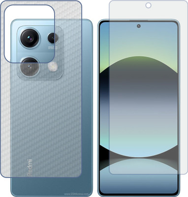 Fasheen Front and Back Tempered Glass for Redmi Note 14S(Pack of 2)