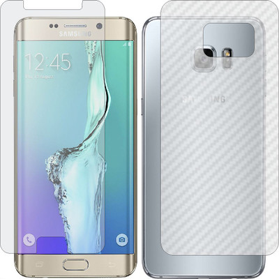 MOBART Front and Back Tempered Glass for Samsung Galaxy S6 Edge Plus(Pack of 2)