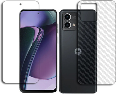 SOMTONE Front and Back Tempered Glass for Motorola Moto G Stylus 5G (2023) FRONT BACK(Pack of 1)