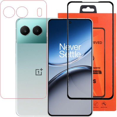 AARERED Front and Back Tempered Glass for ONE PLUS NORD 4, 1+NORD 4, ONE PLUS NORD 4 5G, 1+NORD 4 5G(Pack of 1)