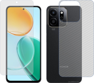 Fasheen Front and Back Tempered Glass for Honor Play 9T 5G(Pack of 2)