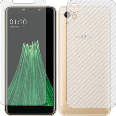 Fasheen Front and Back Tempered Glass for MOBIISTAR C1(Pack of 2)