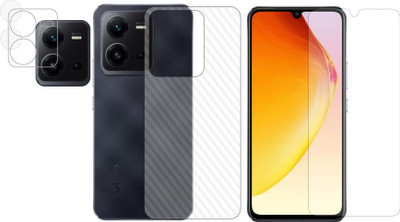 Vatsin Front and Back Tempered Glass for ViVO V25 5G(Pack of 3)