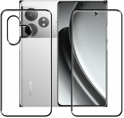 tombik Front and Back Tempered Glass for 29xa-Realme GT 6 fb uv(Pack of 2)