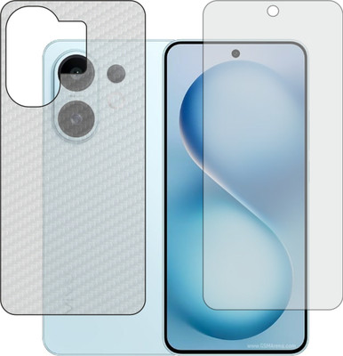 Fasheen Front and Back Tempered Glass for Vivo S30 V2464A(Pack of 2)