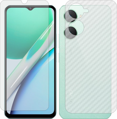 MOBART Front and Back Tempered Glass for Vivo Y18 India(Pack of 2)