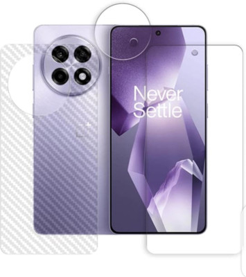 KHWABEEDA Front and Back Tempered Glass for ONEPLUS ACE 5 PRO 5G(Pack of 3)