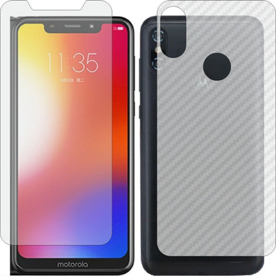 MOBART Front and Back Tempered Glass for MOTOROLA MOTO P30 PLAY(Pack of 2)