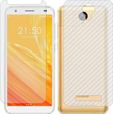 MOBART Front and Back Tempered Glass for COOLPAD MEGA 5C(Pack of 2)