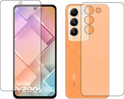 chakoor Front and Back Tempered Glass for vivo Y200e 5G(Pack of 3)