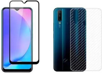 WowSimp Front and Back Tempered Glass for Oppo A31(2020)(Pack of 1)