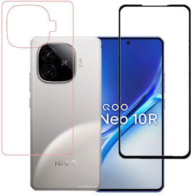 AARERED Front and Back Tempered Glass for IQOO Neo 10R(Pack of 1)
