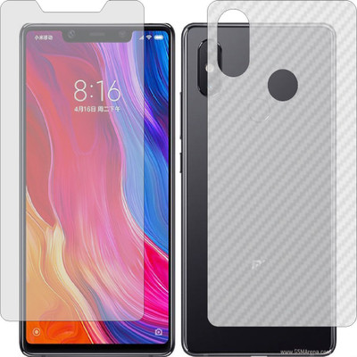 MOBART Front and Back Tempered Glass for MI 8 SE(Pack of 2)