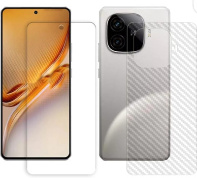DOWRVIN Front and Back Tempered Glass for VIVO IQOO NEO 10R 5G(Pack of 2)
