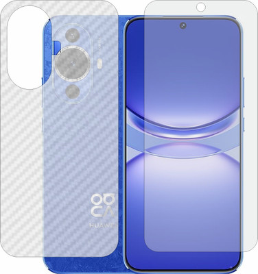 MOBART Front and Back Tempered Glass for Huawei Nova 12s FOALX9(Pack of 2)