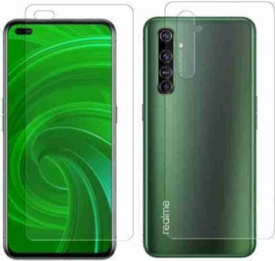 Guardor Front and Back Tempered Glass for Realme X50 Pro Screen Protector 9H Screen Guard Front&Back.(Pack of 3)