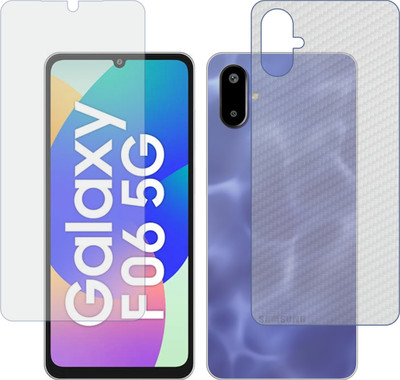 Fasheen Front and Back Tempered Glass for Samsung Galaxy F06 5G SME066BDS(Pack of 2)