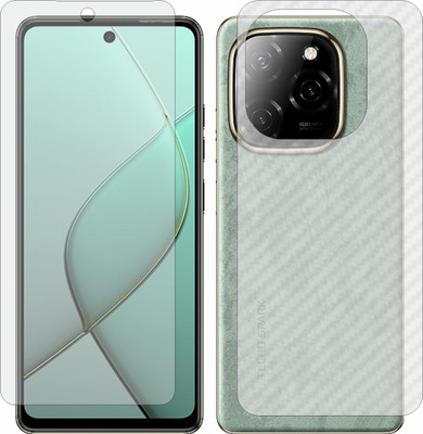 Fasheen Front and Back Tempered Glass for Tecno Spark 20 Pro 5G KJ8(Pack of 2)
