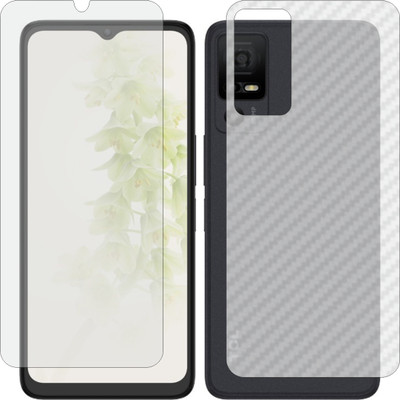 Fasheen Front and Back Tempered Glass for Tcl 40 Nxtpaper 5G(Pack of 2)