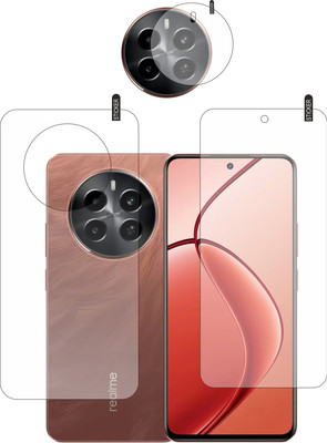 DORADO SHIELD Front and Back Tempered Glass for realme P1 5g(Pack of 3)