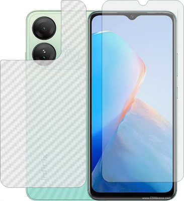 MOBART Front and Back Tempered Glass for INFINIX SMART 7 HD X6516(Pack of 2)
