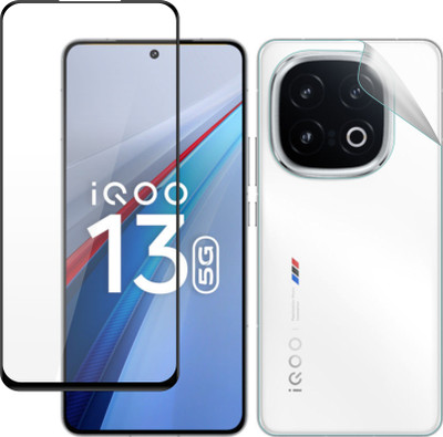 Ten To 11 Front and Back Tempered Glass for iQOO 13 5G(Pack of 2)