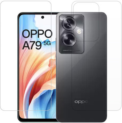 HOBBYTRONICS Front and Back Screen Guard for OPPO A79 5G, OPPO A79, Oppo A79, Oppo A79 5G(Pack of 1)