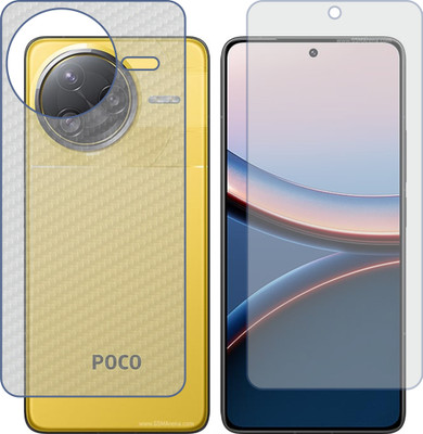 Fasheen Front and Back Tempered Glass for Poco F7 Ultra 5G(Pack of 2)