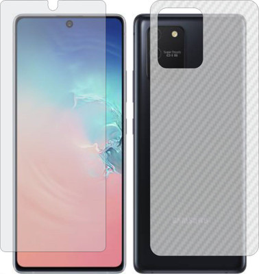 MOBART Front and Back Tempered Glass for SAMSNG GALAXY S10 LITE(Pack of 2)