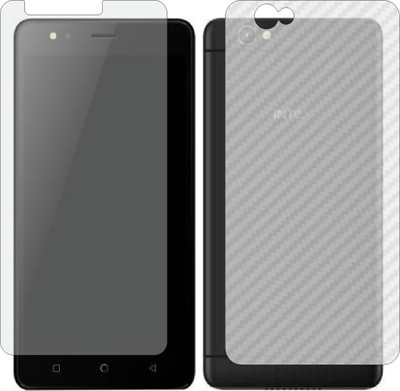 Fasheen Front and Back Tempered Glass for INTEX AQUA SELFIE(Pack of 2)