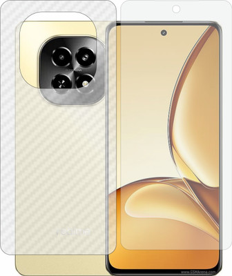 Mobling Front and Back Tempered Glass for Realme V60s(Pack of 2)