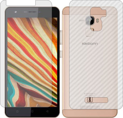 MOBART Front and Back Tempered Glass for KARBONN AURA NOTE(Pack of 2)