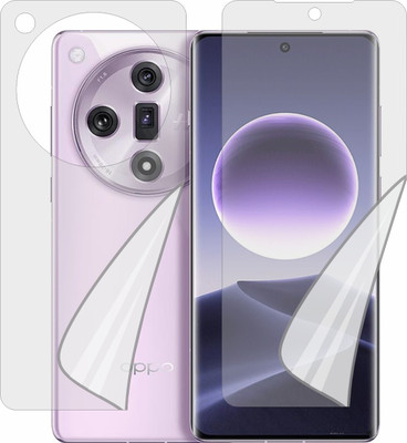 Mobling Front and Back Tempered Glass for Oppo Find X7(Pack of 1)