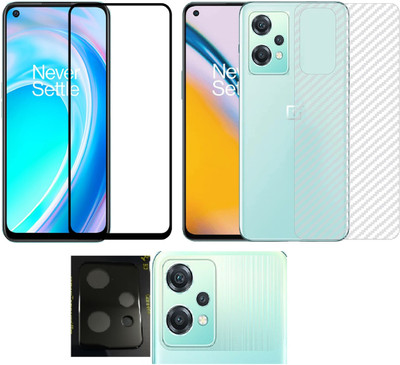 COVER CAPITAL Front and Back Tempered Glass for Oneplus Nord CE 2 Lite(Pack of 3)