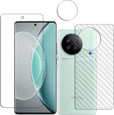 SOMTONE Front and Back Tempered Glass for vivo X90s FRONTBACK SCREEN GUARD(Pack of 1)