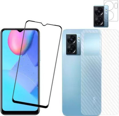 MUTAALI Front and Back Tempered Glass for Oppo K10 5G(Pack of 1)