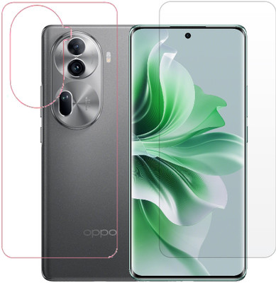 KMPERED Front and Back Screen Guard for Oppo Reno11 Pro, Oppo Reno 11 Pro 5G(Pack of 1)