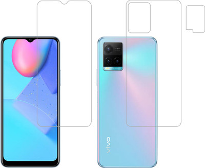 Ten To 11 Front and Back Tempered Glass for Vivo Y33T(Pack of 3)