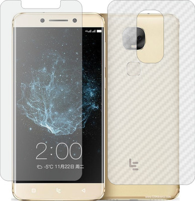 Mobling Front and Back Tempered Glass for LEECO LE PRO 3 AI EDITION(Pack of 2)