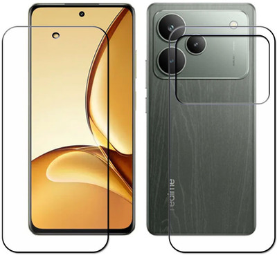 tombik Front and Back Tempered Glass for 85sf-realme P4 Pro-fb(Pack of 2)