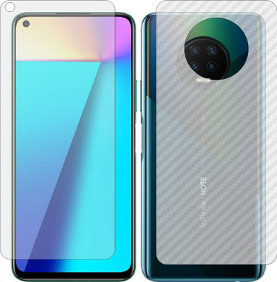 Fasheen Front and Back Tempered Glass for INFINIX X690 NOTE 7(Pack of 2)