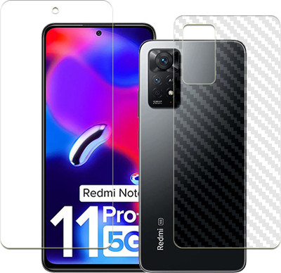 ARBAN Front and Back Tempered Glass for Xiaomi Redmi Note 11 Pro PLUS 5G FRONT BACK(Pack of 1)