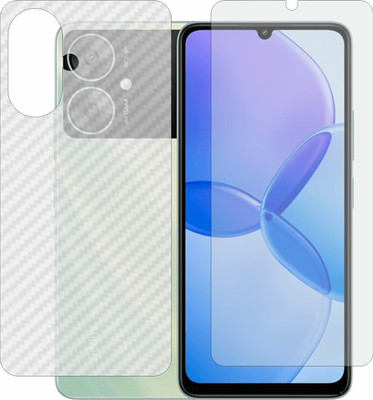 Fasheen Front and Back Tempered Glass for Redmi 13R(Pack of 2)