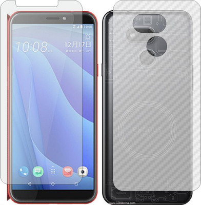 MOBART Front and Back Tempered Glass for HTC EXODUS 1S(Pack of 2)